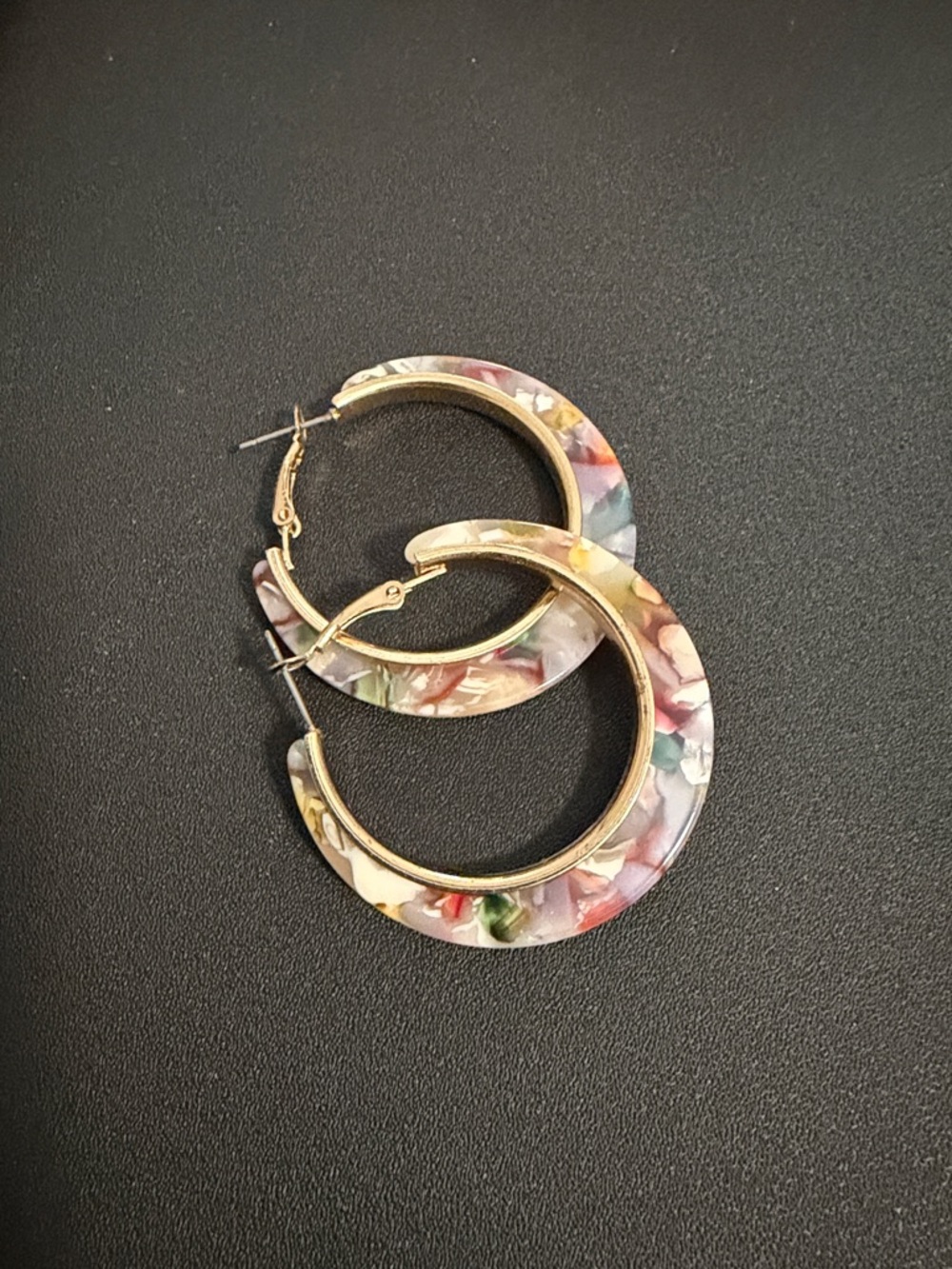 Multicolor Hoop Earrings